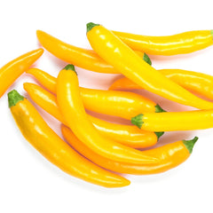 200 Thai Yellow Long Chilli Pepper Vegetable NON-GMO Seeds