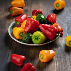 100 Mini Bell Sweet Pepper Non GMOs Vegetable Seeds