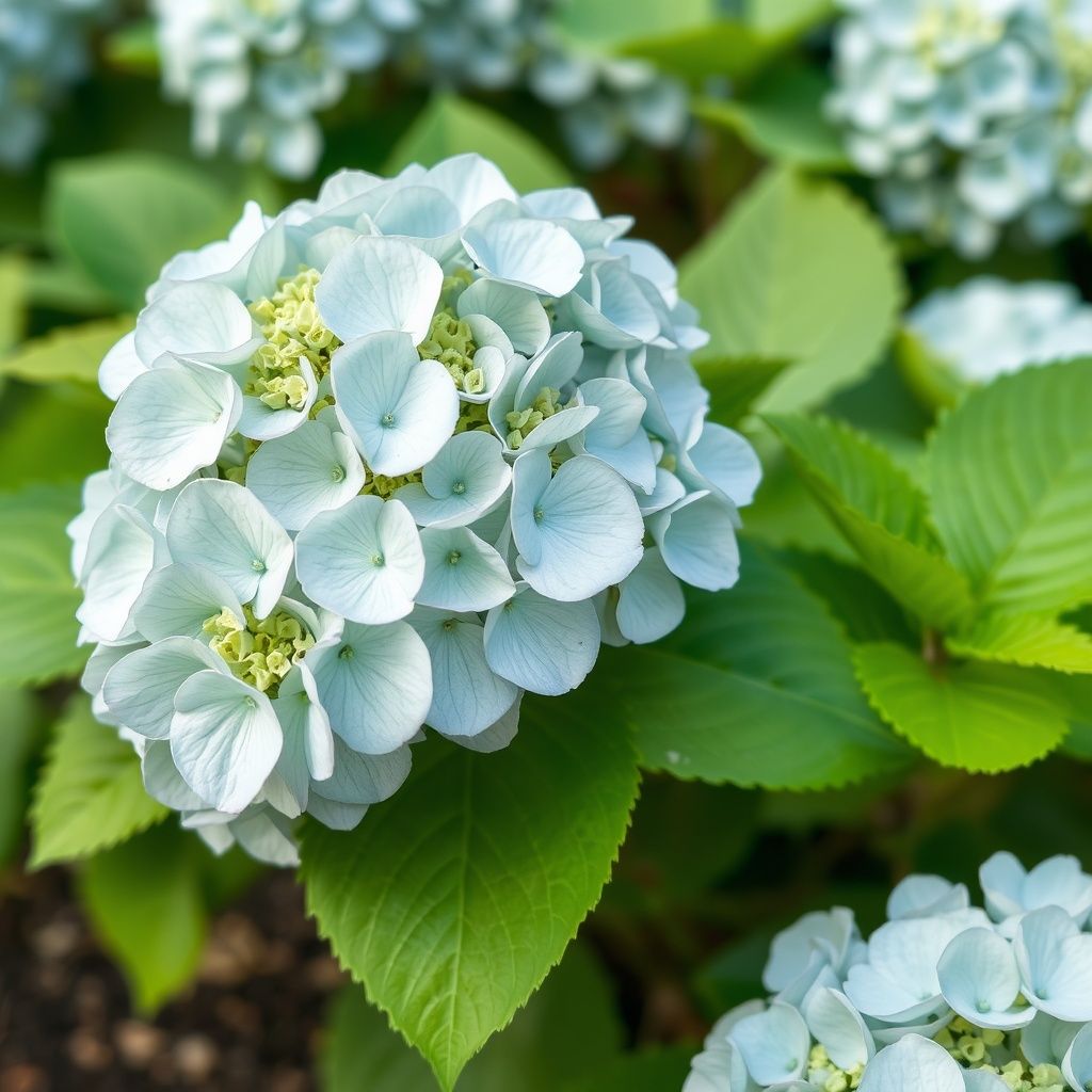 50 Light Blue Hydrangea Hardy Perennial Flowers Seeds