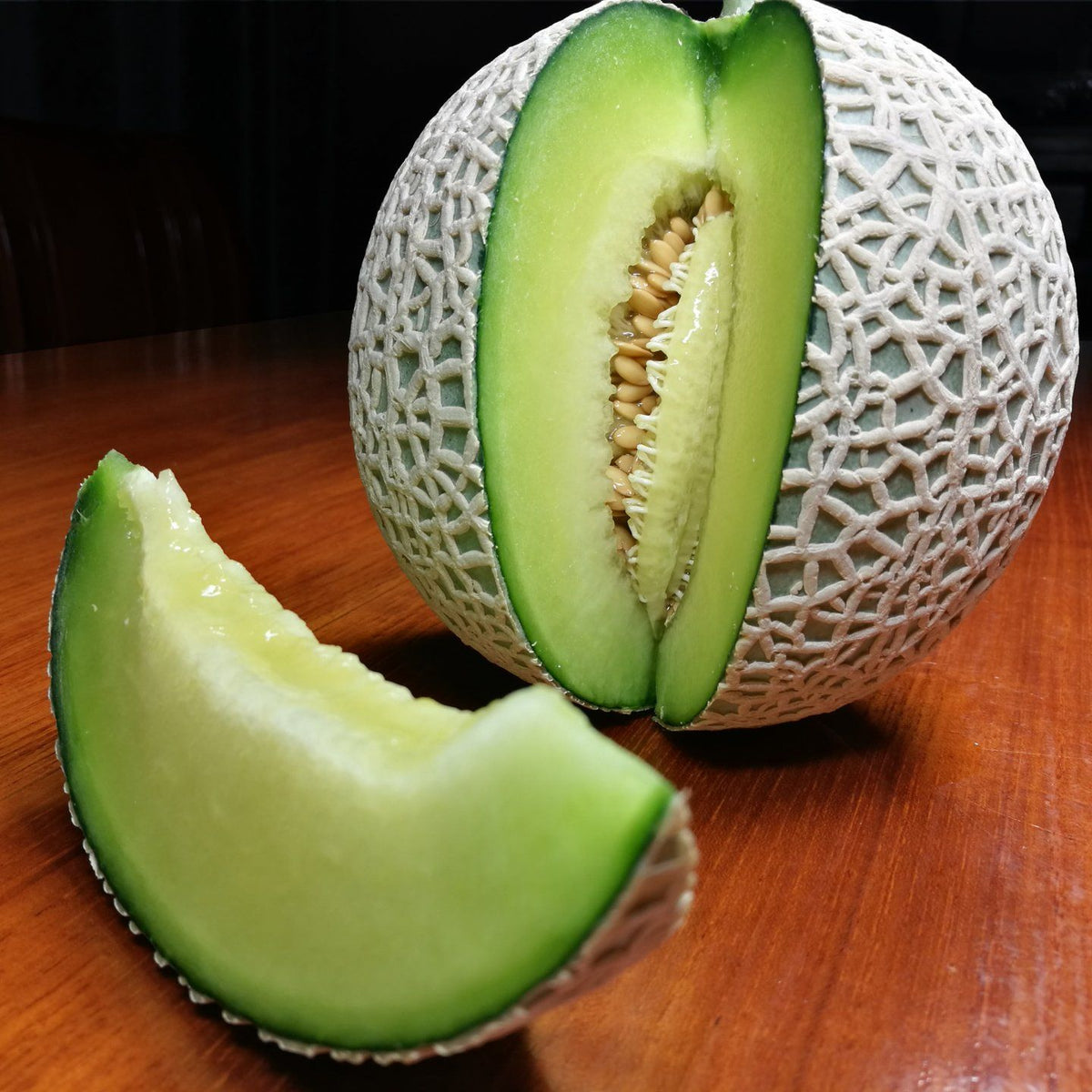 50 Kimoji Japanese Cantaloupe Melon Seeds
