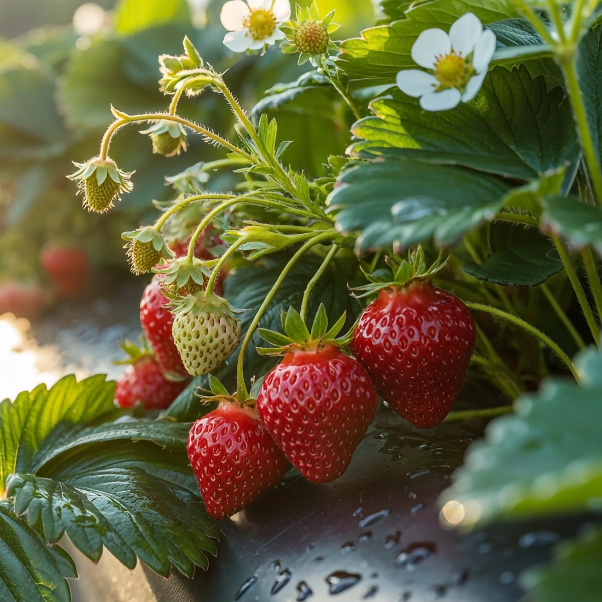100 Seascape Strawberry Fruit Organic Sweet Non-GMO Seeds